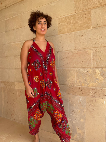 Embroidered jumpsuit