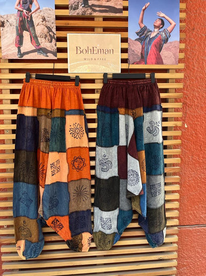 Patchwork Pants